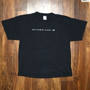 Vintage Black Spider-Man 3 Graphic Tee